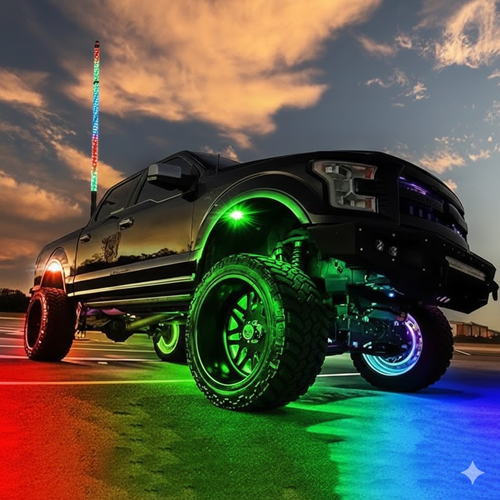 Rigid Truck Lights- Non Flexible