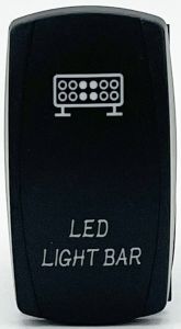 LED LIGHT BAR RED SWITCH