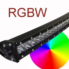 curved bar led bar single row 