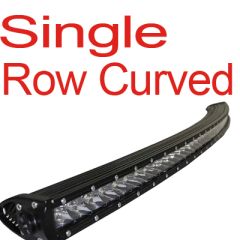 LED BAR SINGLE ROW CURVED ALLS IZES  50" 42" 32" 22"