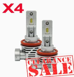 x4 oem led headlights